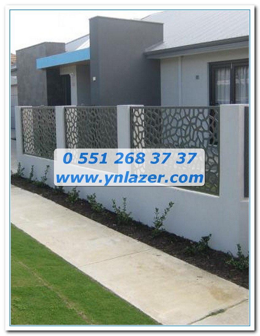 Villa 1, Lazer Kesim Korkuluk / Lazer Korkuluk