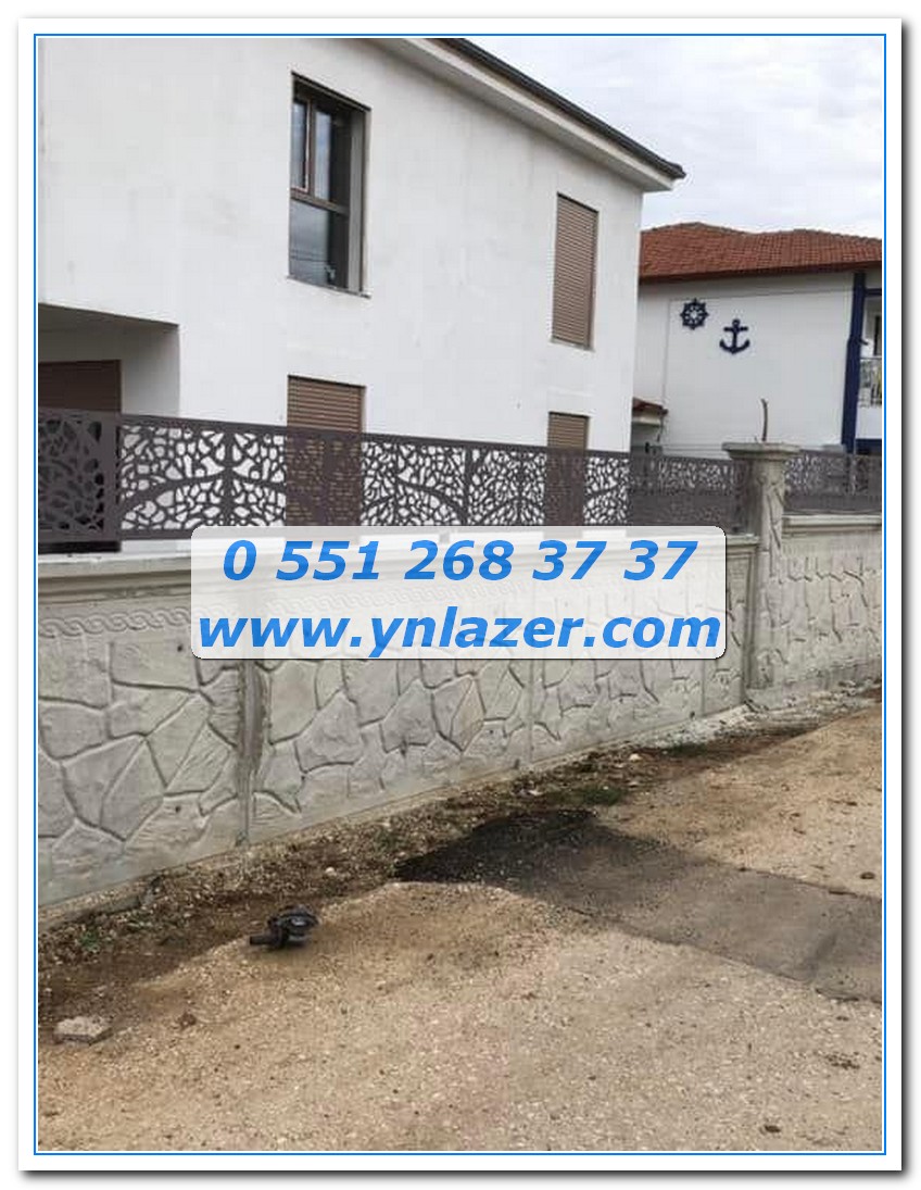 Villa 11, Lazer Kesim Korkuluk / Lazer Korkuluk