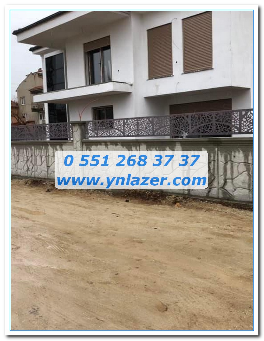 Villa 12, Lazer Kesim Korkuluk / Lazer Korkuluk