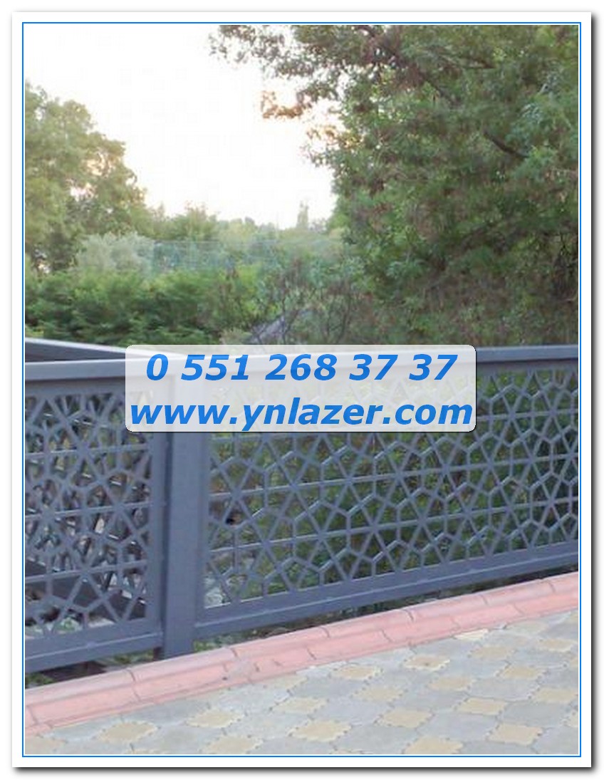 Villa 15, Lazer Kesim Korkuluk / Lazer Korkuluk