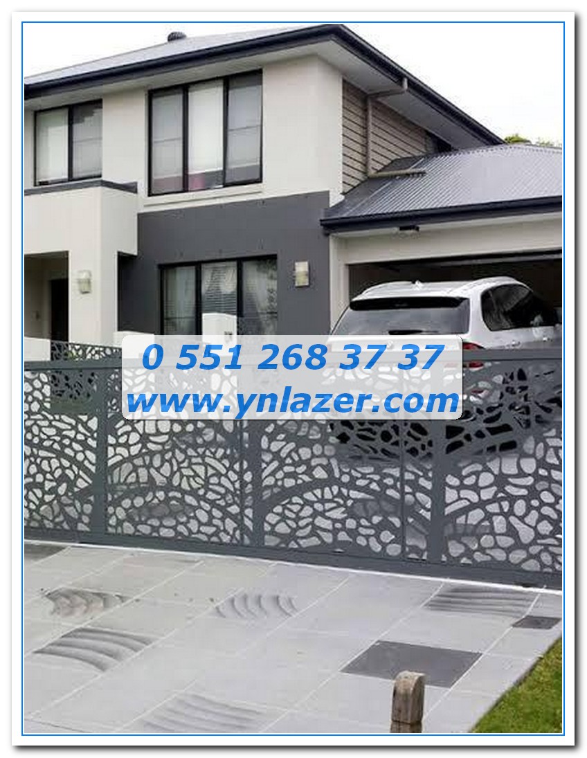 Villa 2, Lazer Kesim Korkuluk / Lazer Korkuluk