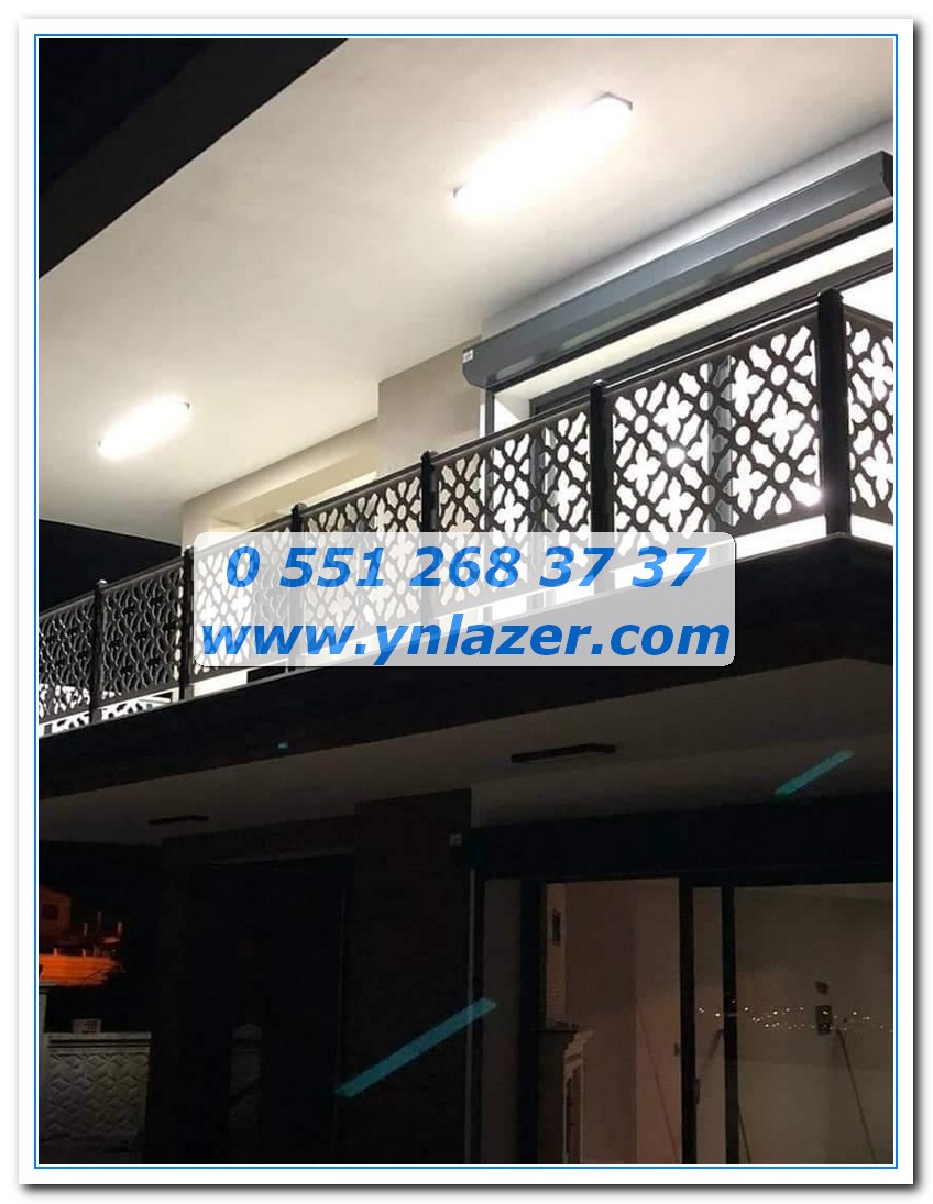 Villa 20, Lazer Kesim Korkuluk / Lazer Korkuluk