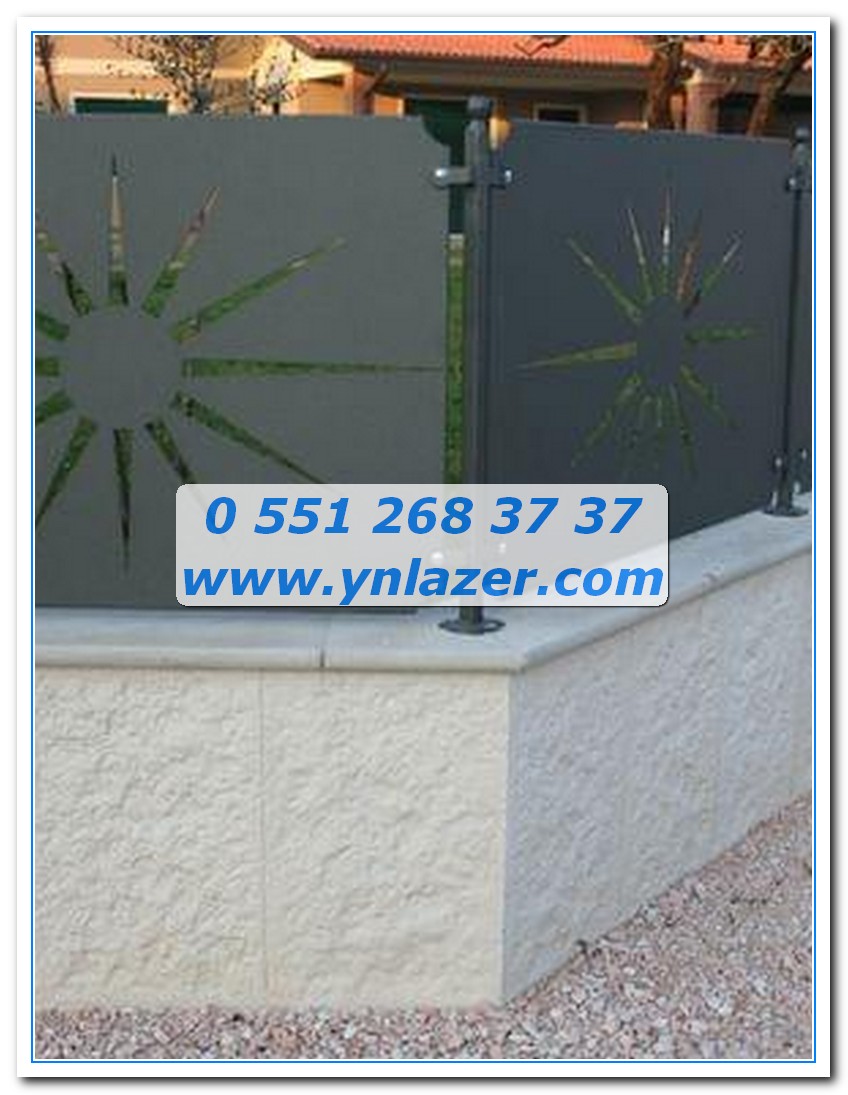 Villa 24, Lazer Kesim Korkuluk / Lazer Korkuluk