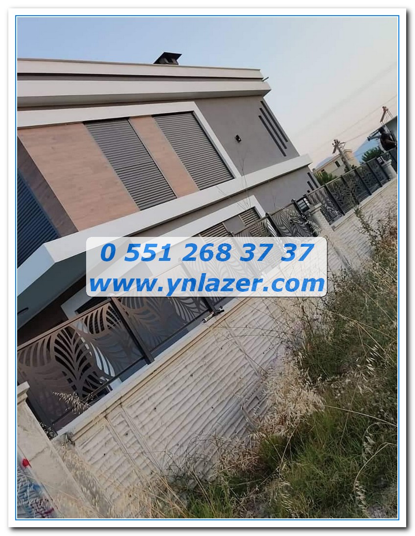 Villa 26, Lazer Kesim Korkuluk / Lazer Korkuluk