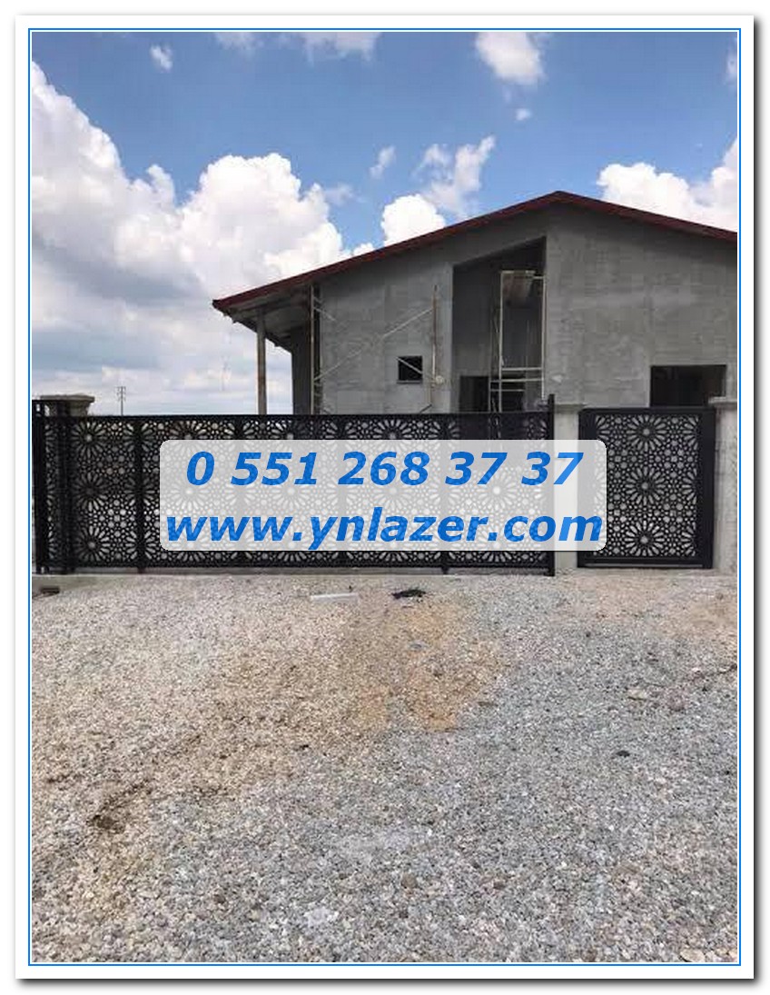 Villa 6, Lazer Kesim Korkuluk / Lazer Korkuluk