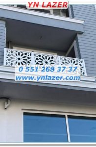 Balkon Korkuluk 3, Lazer Kesim Korkuluk / Lazer Korkuluk