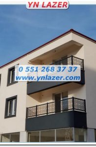 Balkon Korkuluk 5, Lazer Kesim Korkuluk / Lazer Korkuluk